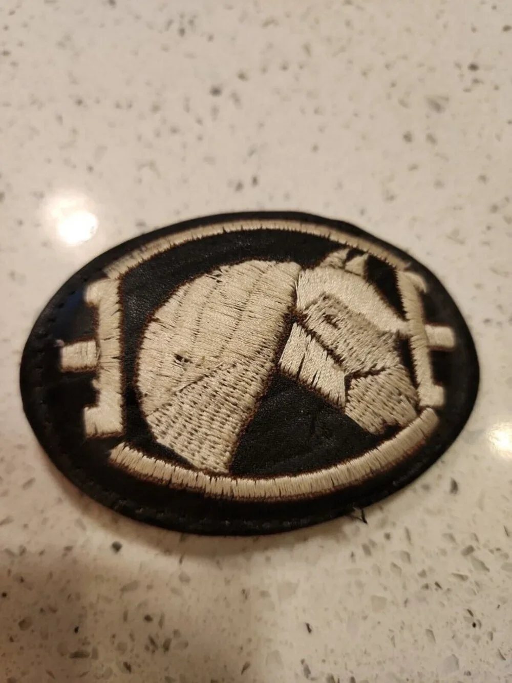 Leather Embroidered Horse Belt Buckle Western Cowboy